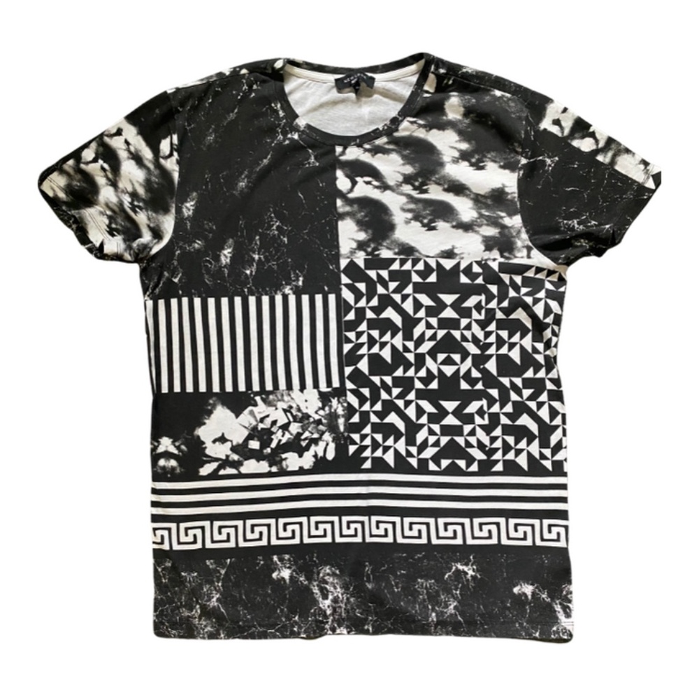 New Look Men's T-Shirt Tee Medium Abstract